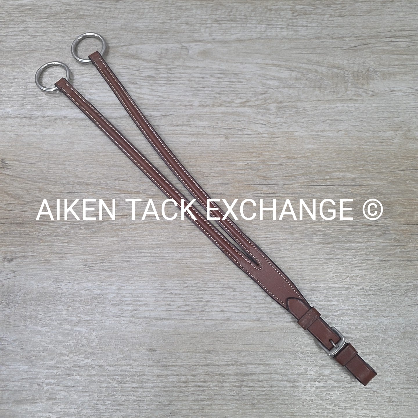 Plain Round Raised Running Martingale Attachment, Brown