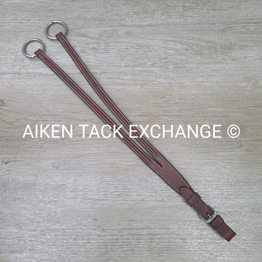 Plain Round Raised Running Martingale Attachment, Brown