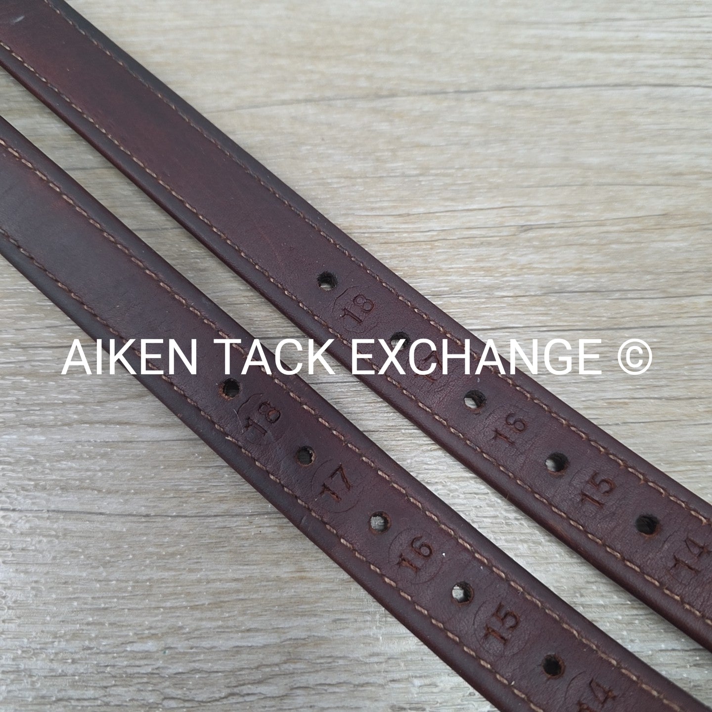 CWD Stirrup Leathers, Brown, 54"