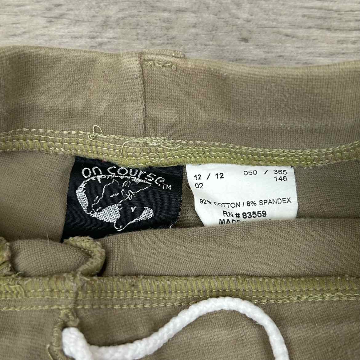 On Course Knee Patch Jods, Size 12