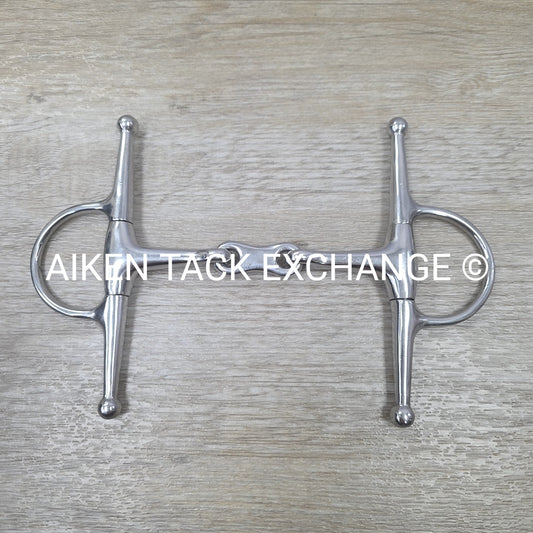 French Link Full Cheek Bit 5.25"