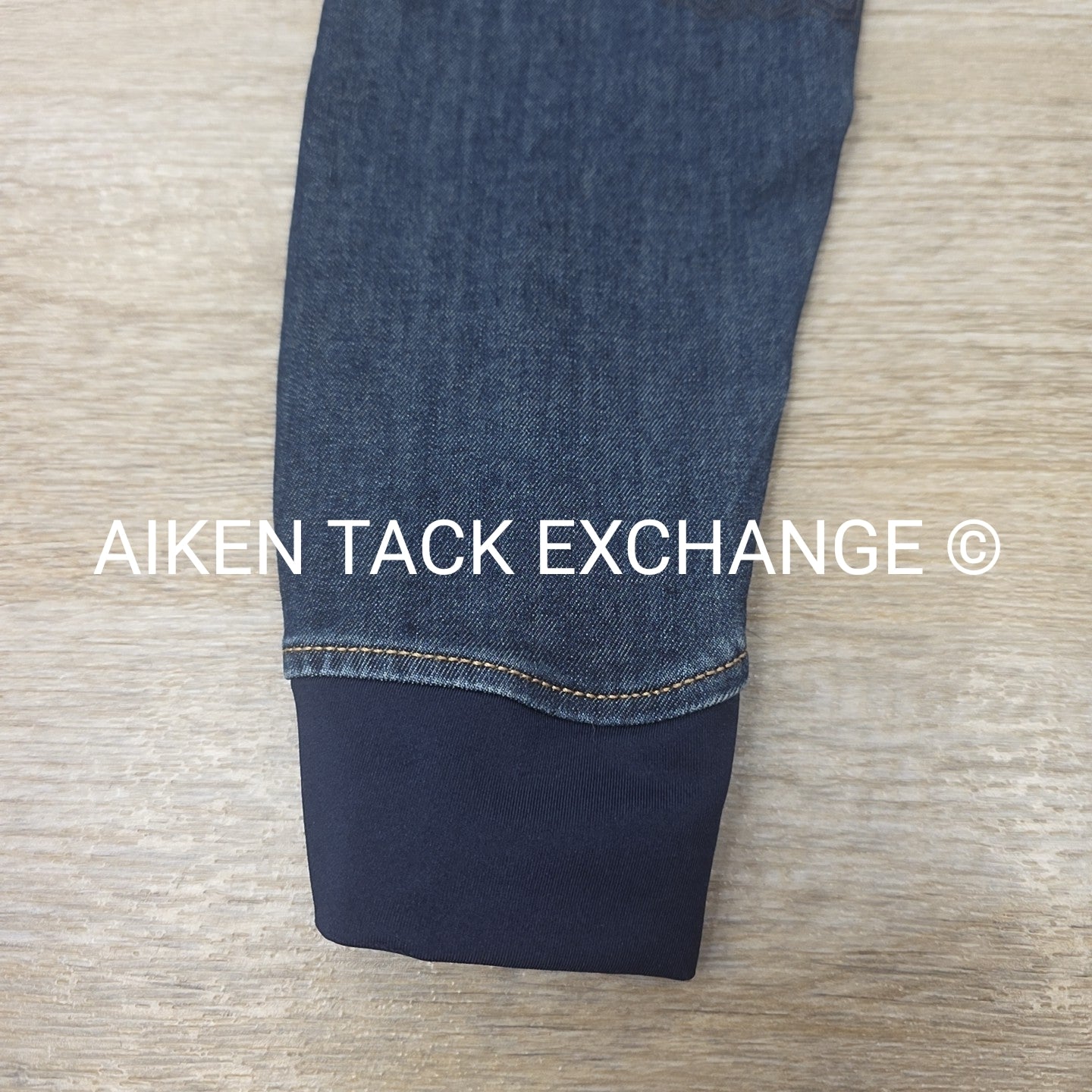 Ariat Halo Denim Knee Patch Breeches, Women's 28R