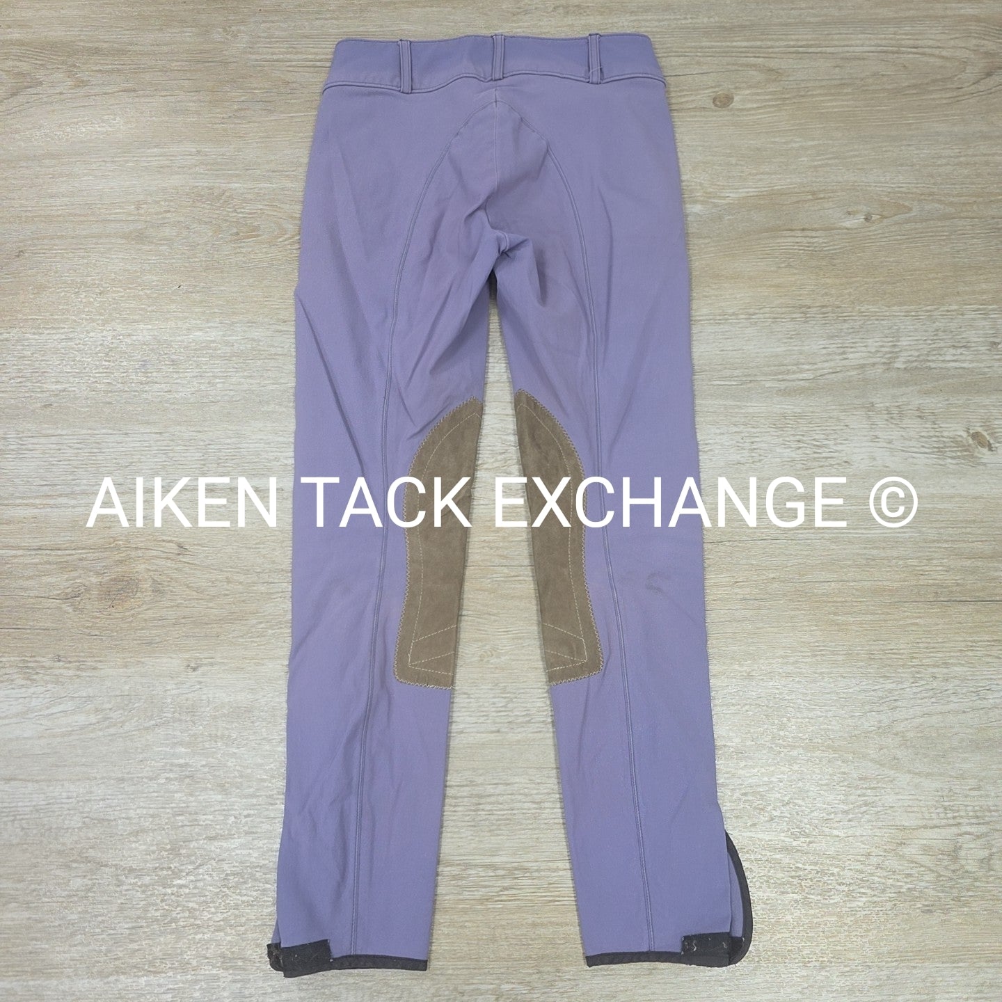 Tailored Sportsman Trophy Hunter Knee Patch Breeches, Ultra Violet, Size 24