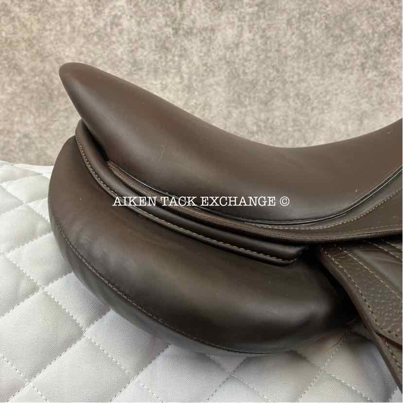 2018 CWD SE10 Close Contact Jump Saddle, 16" Seat, 2K Flap, MW Tree, Foam Panels, Full Buffalo Leather