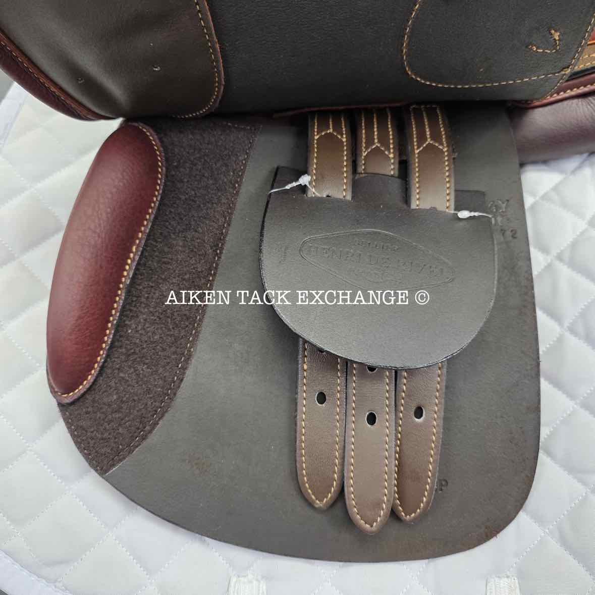 HDR - Henri de Rivel Memor-X Close Contact Jump Saddle, 15.75" Seat, X-Wide Tree, Foam Panels