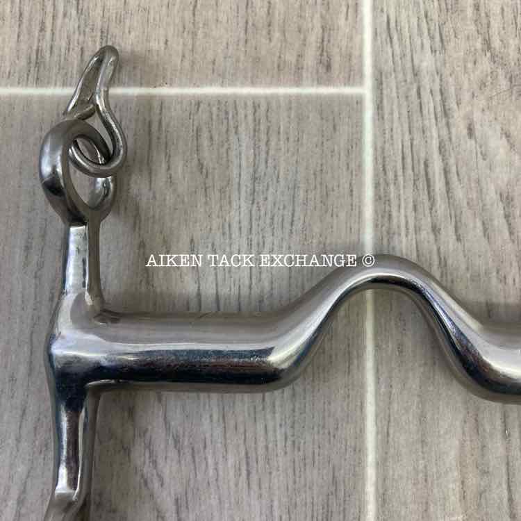 Hollow Mullen Mouth Weymouth Bit, No Curb Chain 5.25"