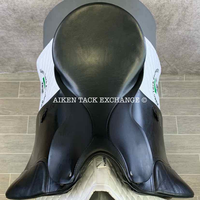 **SOLD** 2006 Passier Corona Dressage Saddle, 18" Seat, Long Flap, Medium Wide Tree, Wool Flocked Panels