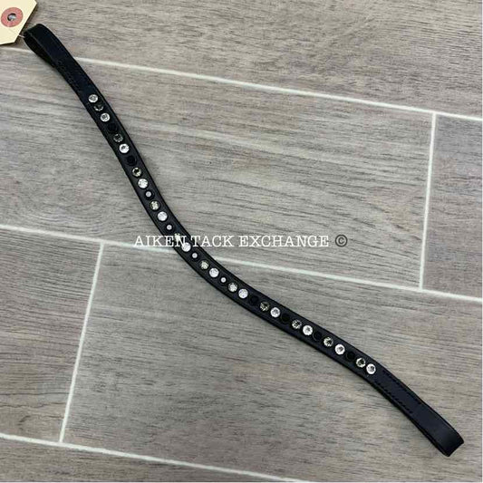 Curved Bling Browband 15"
