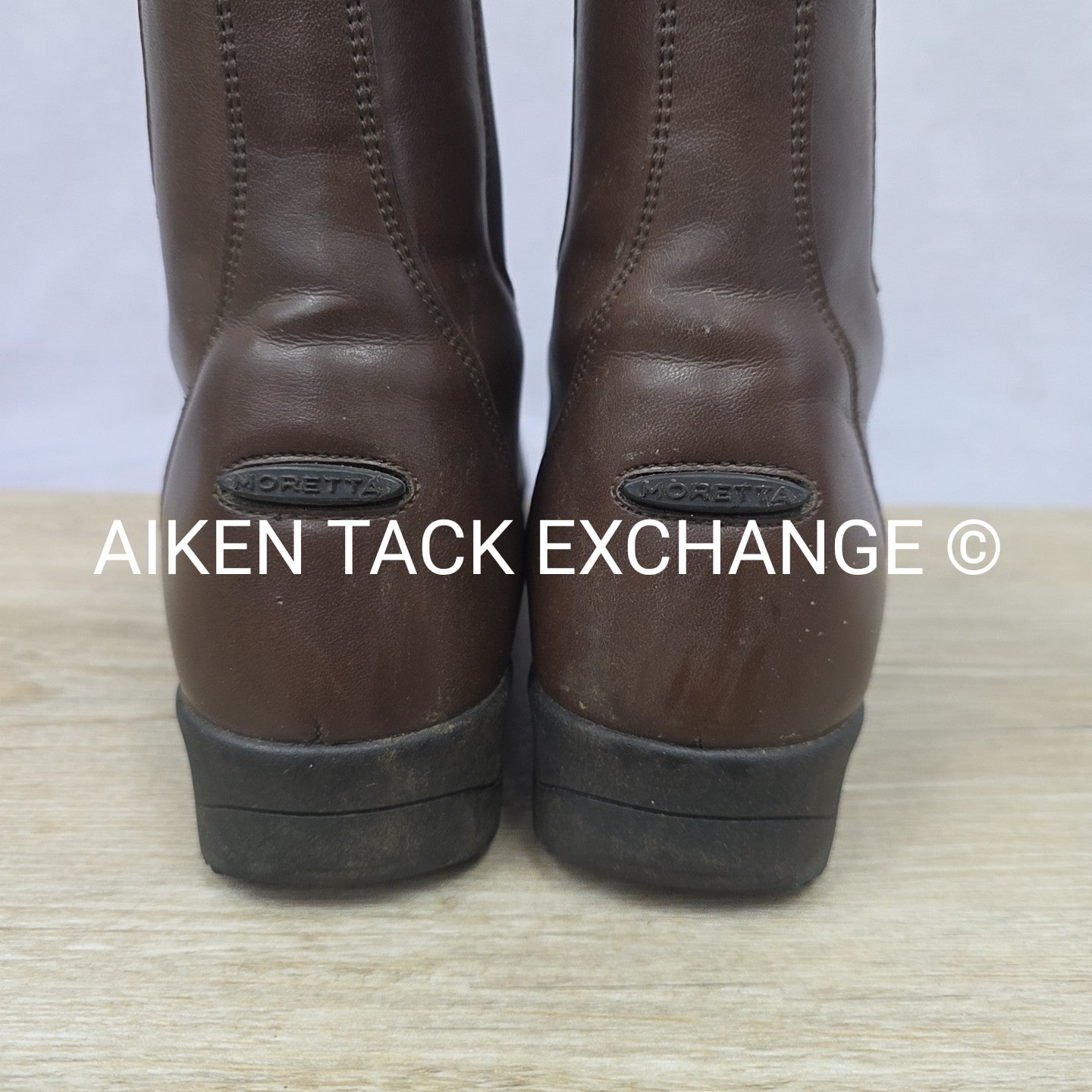 Moretta by Shires Clio Front Zip Paddock Boots, Brown, Size US 11