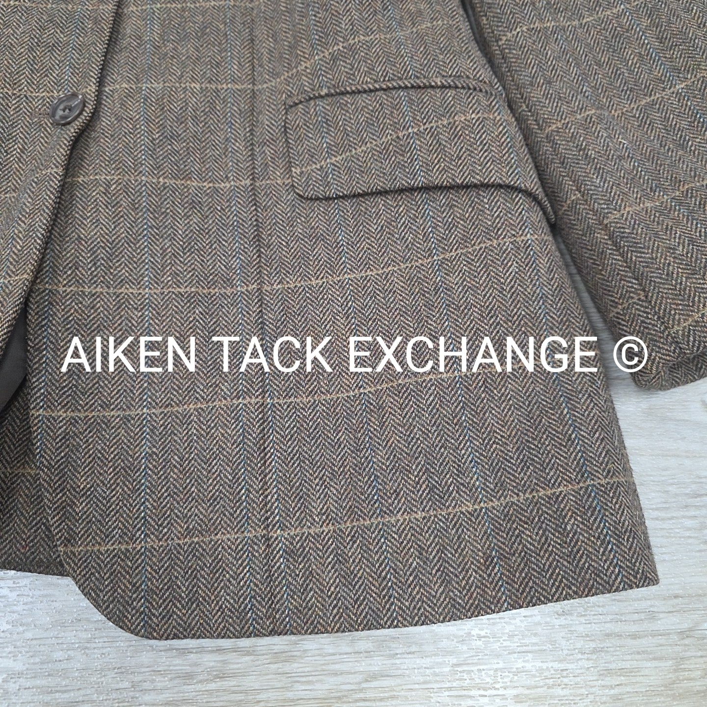 RJ Classics Sterling Collection Tweed Hunt Coat, Size 10 R