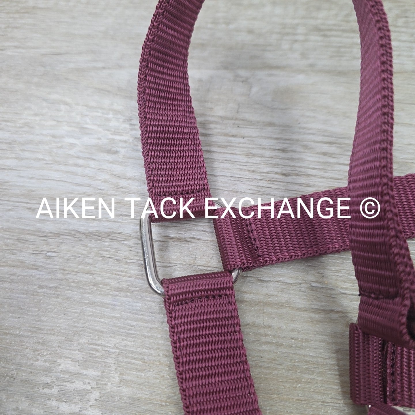 TuffRider Breakaway Nylon Halter & Lead Rope Set, Burgundy, Size Cob