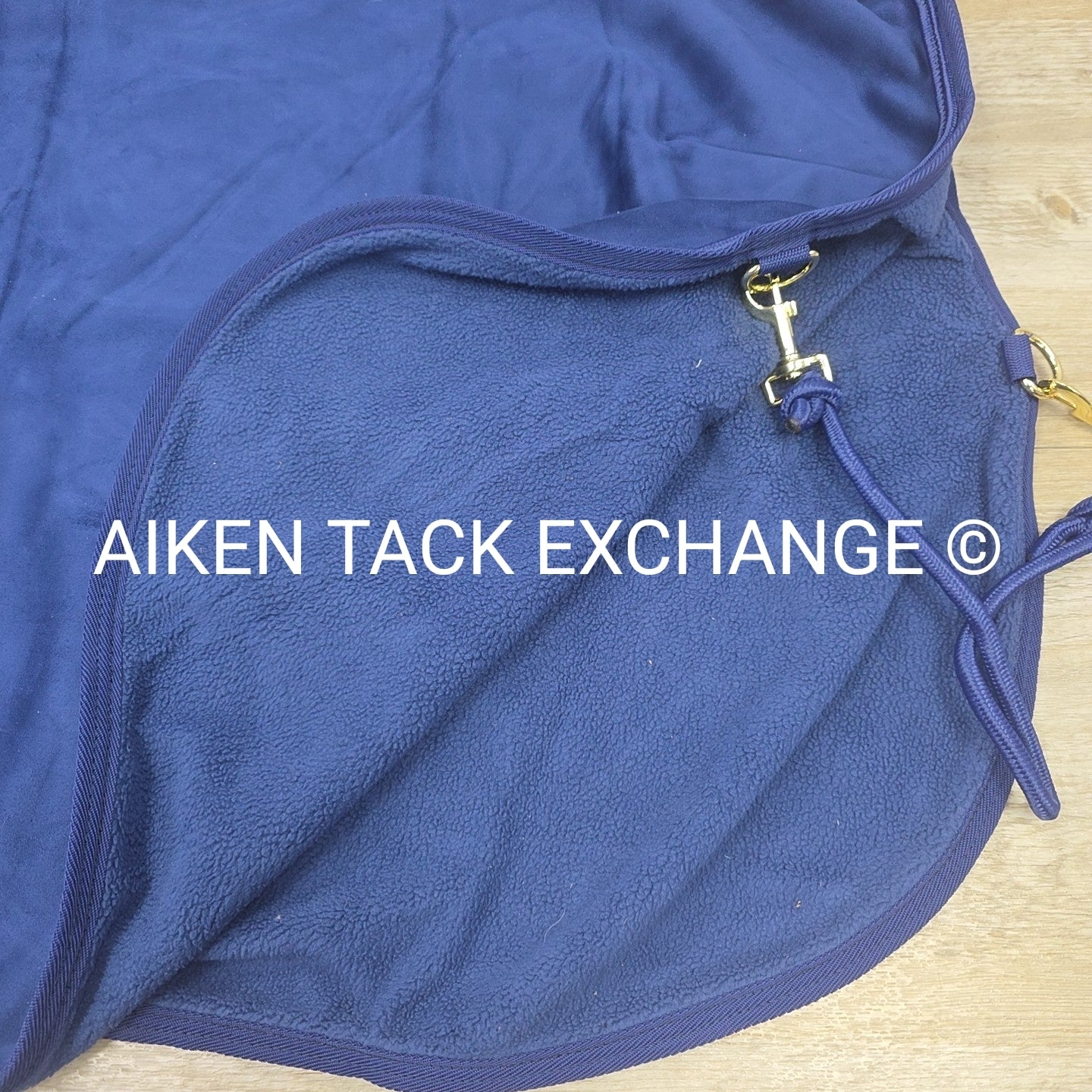 Fenwick Equestrian EquSuede Performance Cooler, Blue, 62"