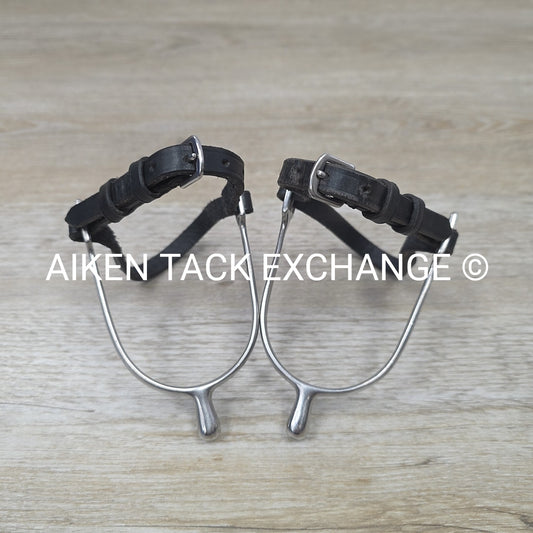 Spurs with Leather Spur Straps