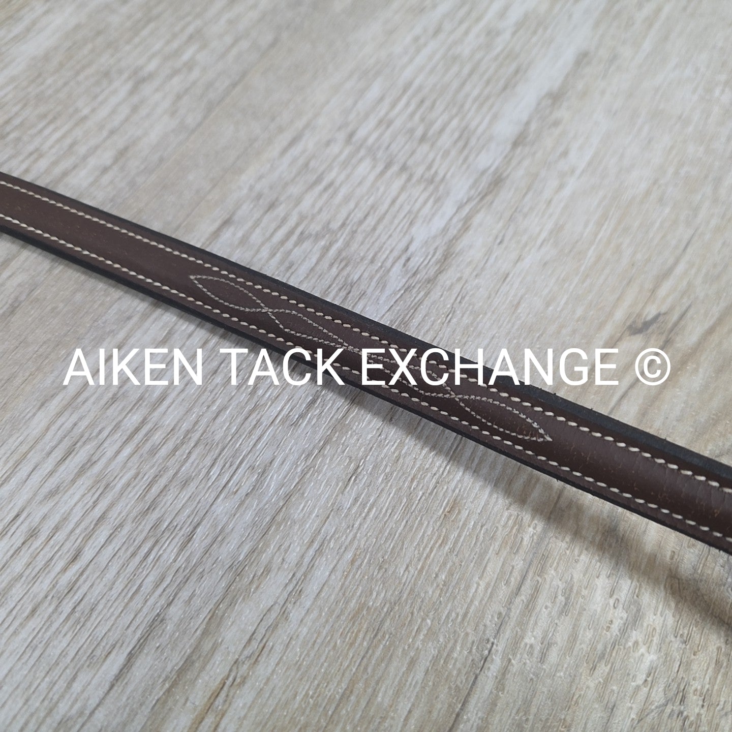 Fancy Stitched Breastplate, Brown, Size Full