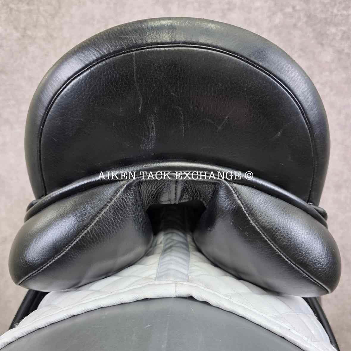 Cardanel Dressage Saddle, 18.5" Seat, Medium Wide Tree, Wool Flocked Panels