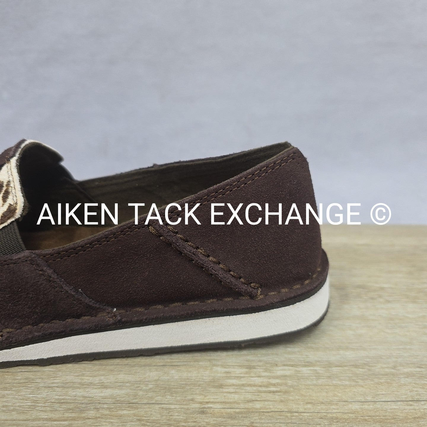 Ariat Chocolate Chip Suede Spotted Hair Cruisers, Brand New, Size 7.5