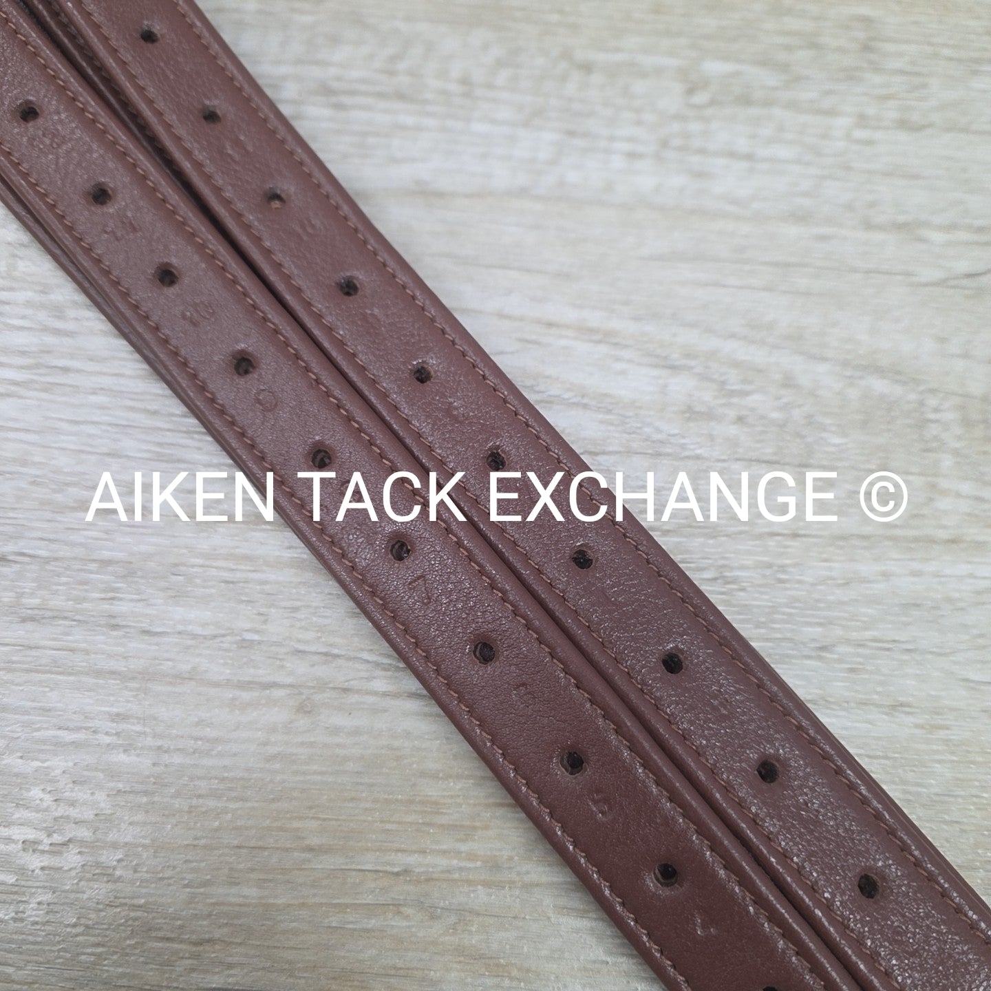 HDR Triple Covered Stirrup Leathers, Australian Nut, 54"