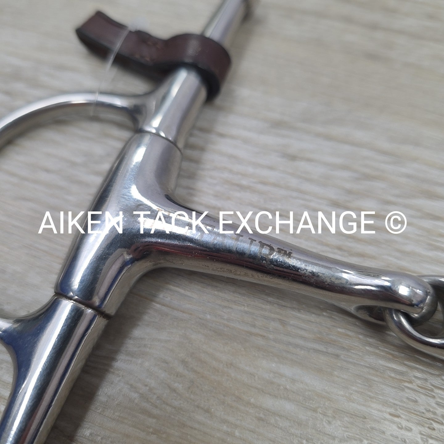 Centuar Double Joint Full Cheek Bit with Keepers 5.25"