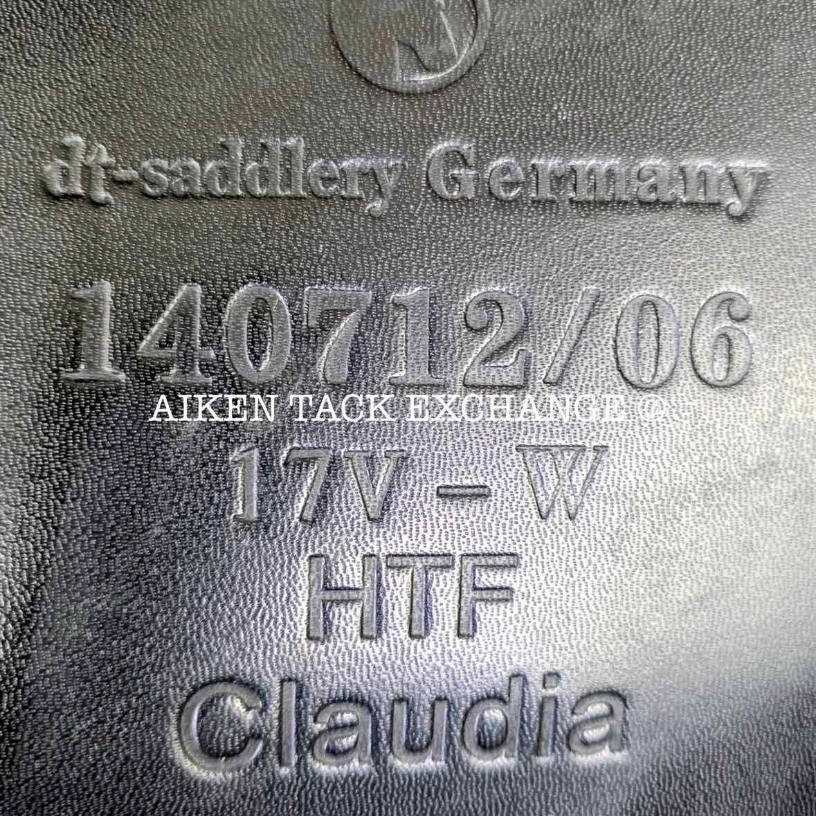 2014 Pegasus Butterfly Claudia Dressage Saddle, 17" Seat - Short Flap, Flexible Self-Adjusting & Self-Adapting ComfortFit Tree