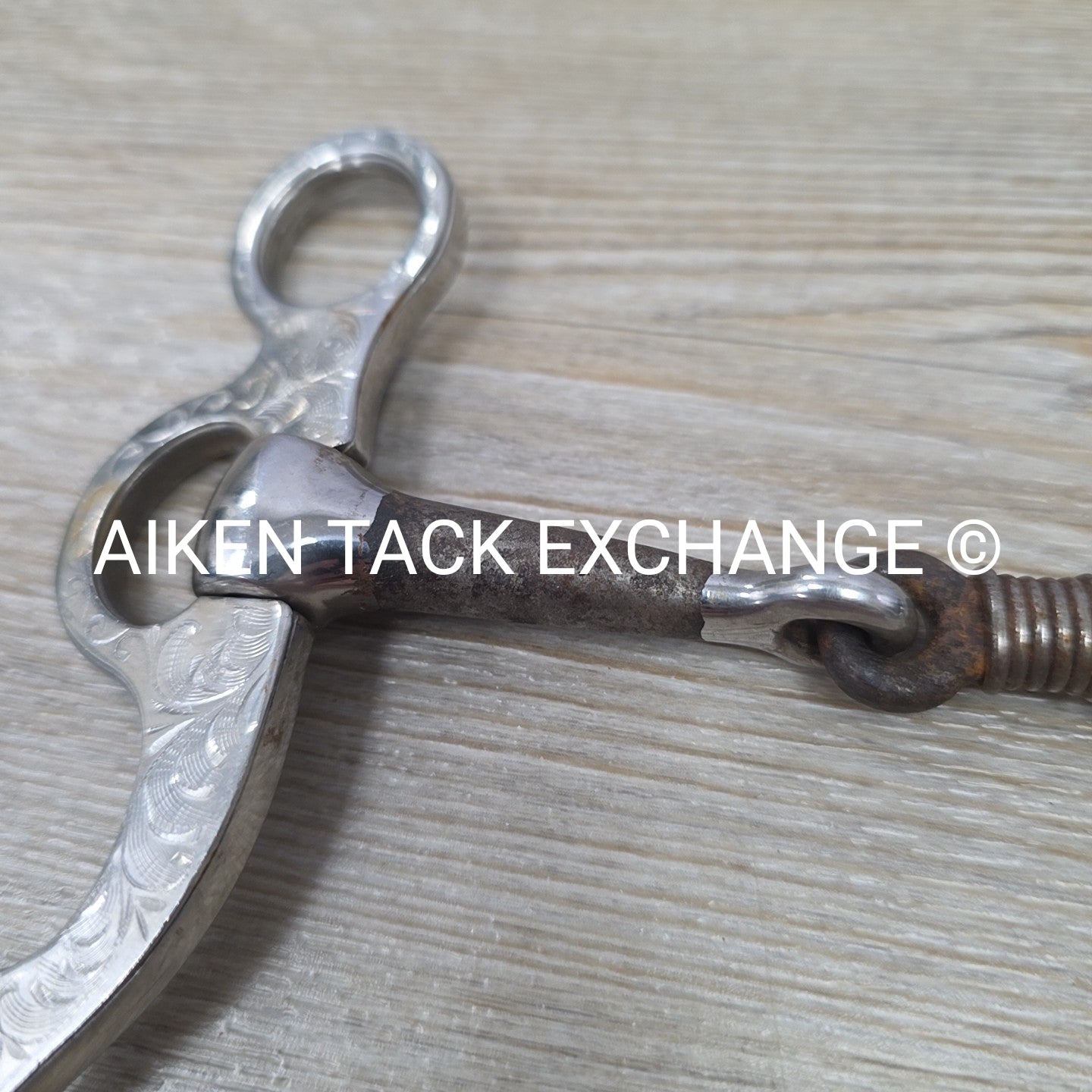 Double Joint Wrapped Dog Bone Sweet Iron Bit 5"
