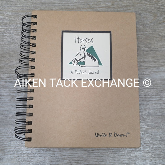 Horses Write It Down Rider's Journal