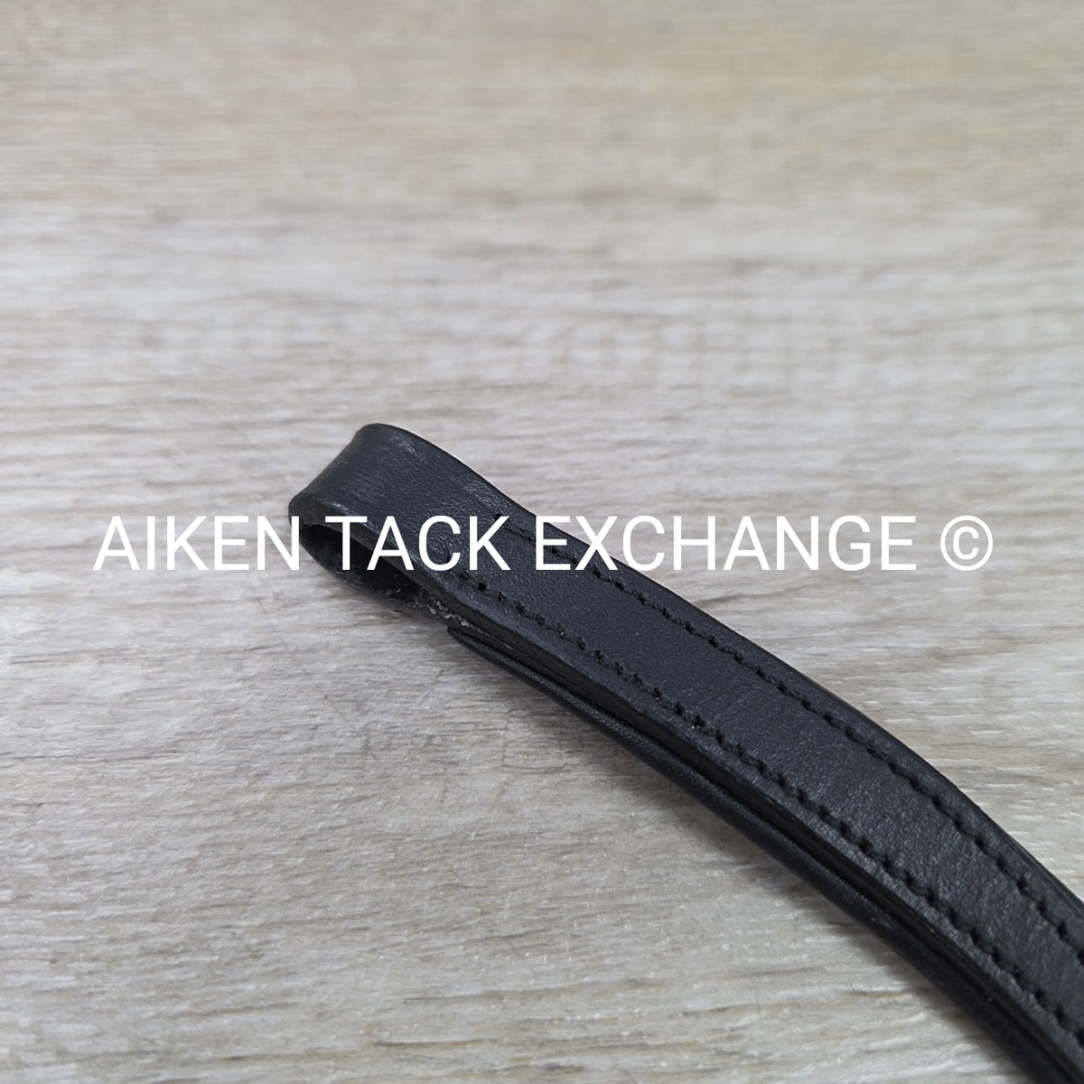 Padded Curved Browband, Black, Size Cob