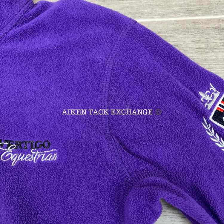 B Vertigo Light Weight Fleece 1/4 Zip, Size 4