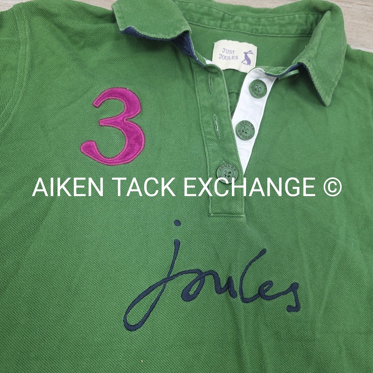 BARGAIN BUNDLE: 3 Joules Short Sleeve Polo Shirts, Size 10