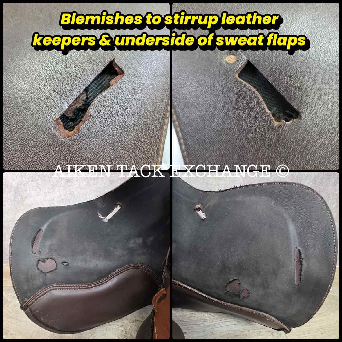 **SOLD** *2012 Wintec 500 All Purpose Saddle, 18" Seat, Adjustable Tree - Changeable Gullet, Wool Flocked Panels