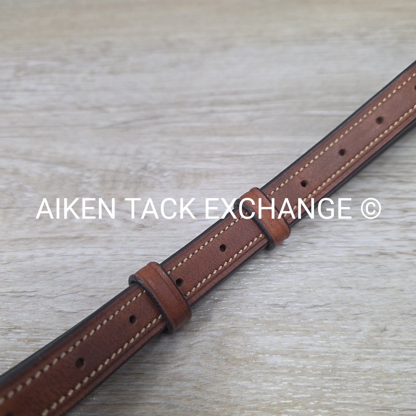 Bobby's English Tack Square Raised Fancy Stitched Standing Martingale, Brown, Wa