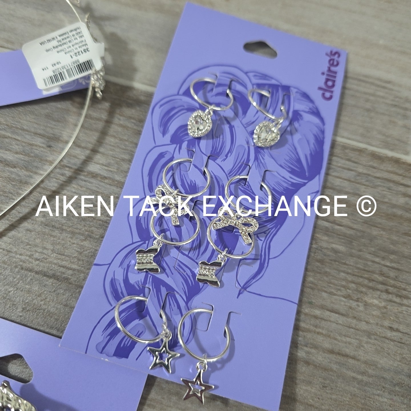 Claire's Hair Bundle - 1 Headband, 1 Hair Clip, 1 Pack of Hair Jewelry