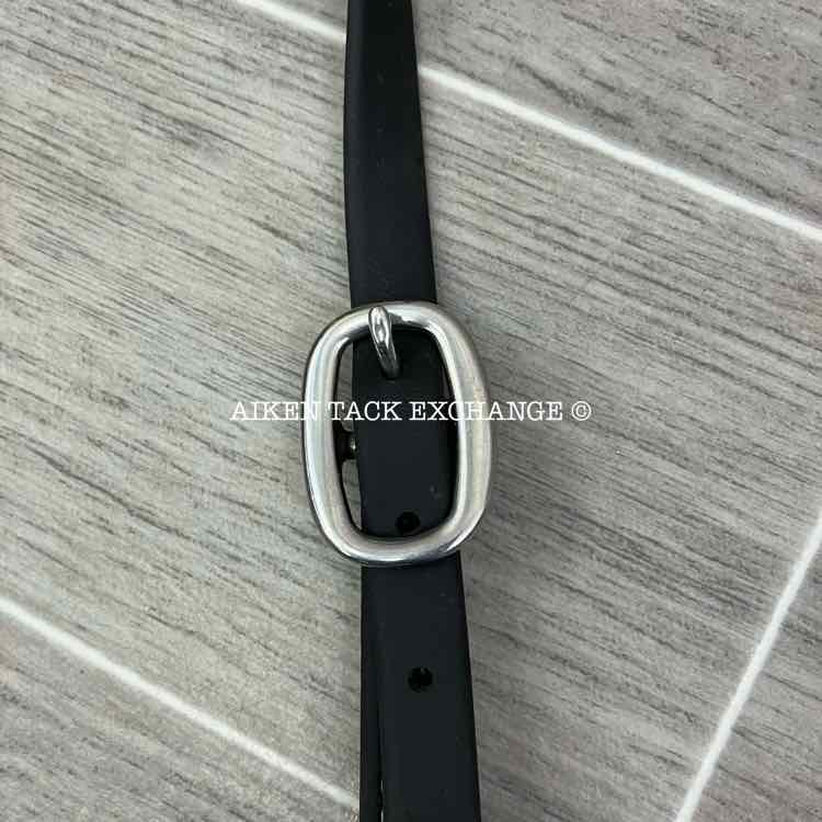 Biothane One Ear Western Headstall, No Reins, Black