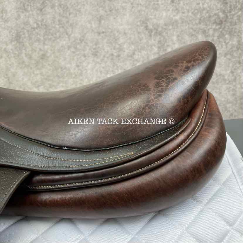 Bruno De Heusch - BDH Close Contact Jump Saddle, 17" Seat, Medium Tree, Foam Panels