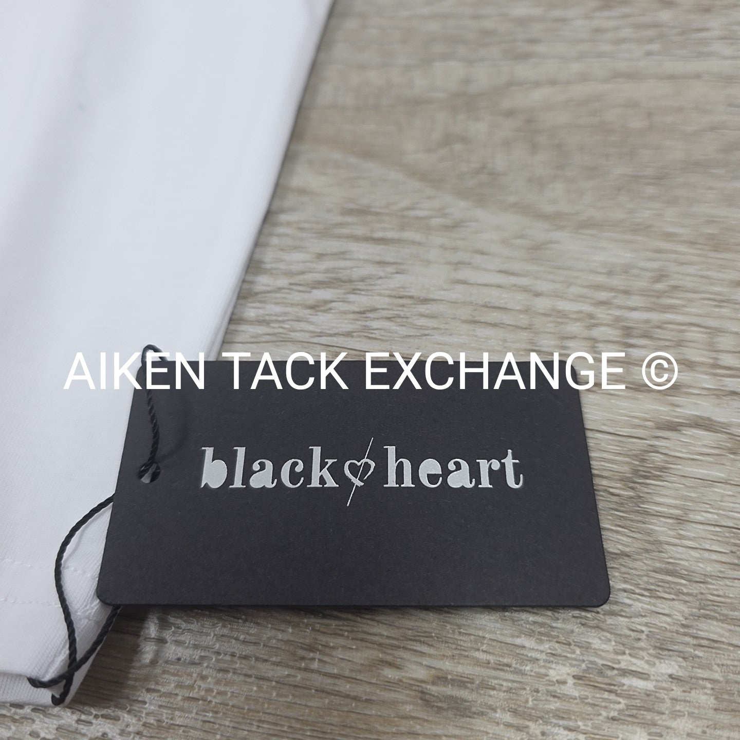 Black Heart Equestrian Oversize Horse Girl T-Shirt, Size L / X-L
