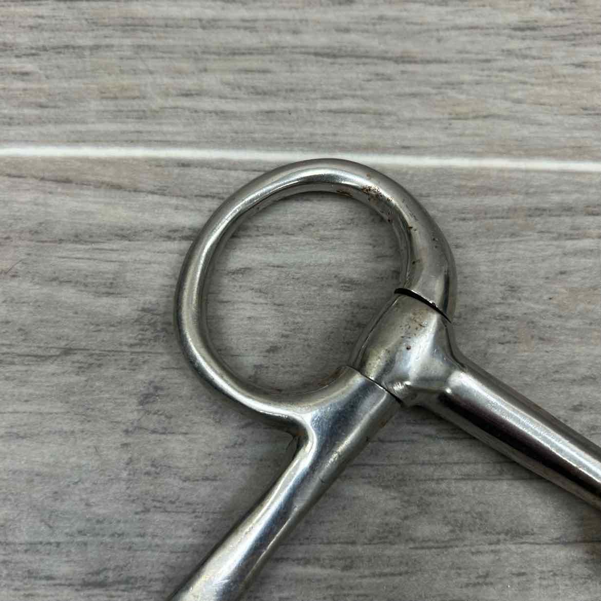 Single Joint Half Cheek Bit 4.75"
