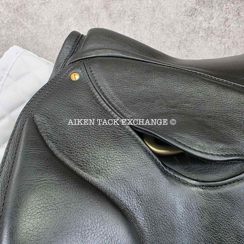 Heather Moffett Enlightened Equitation HM Vogue Dressage Saddle, 17" Seat - SoftTree