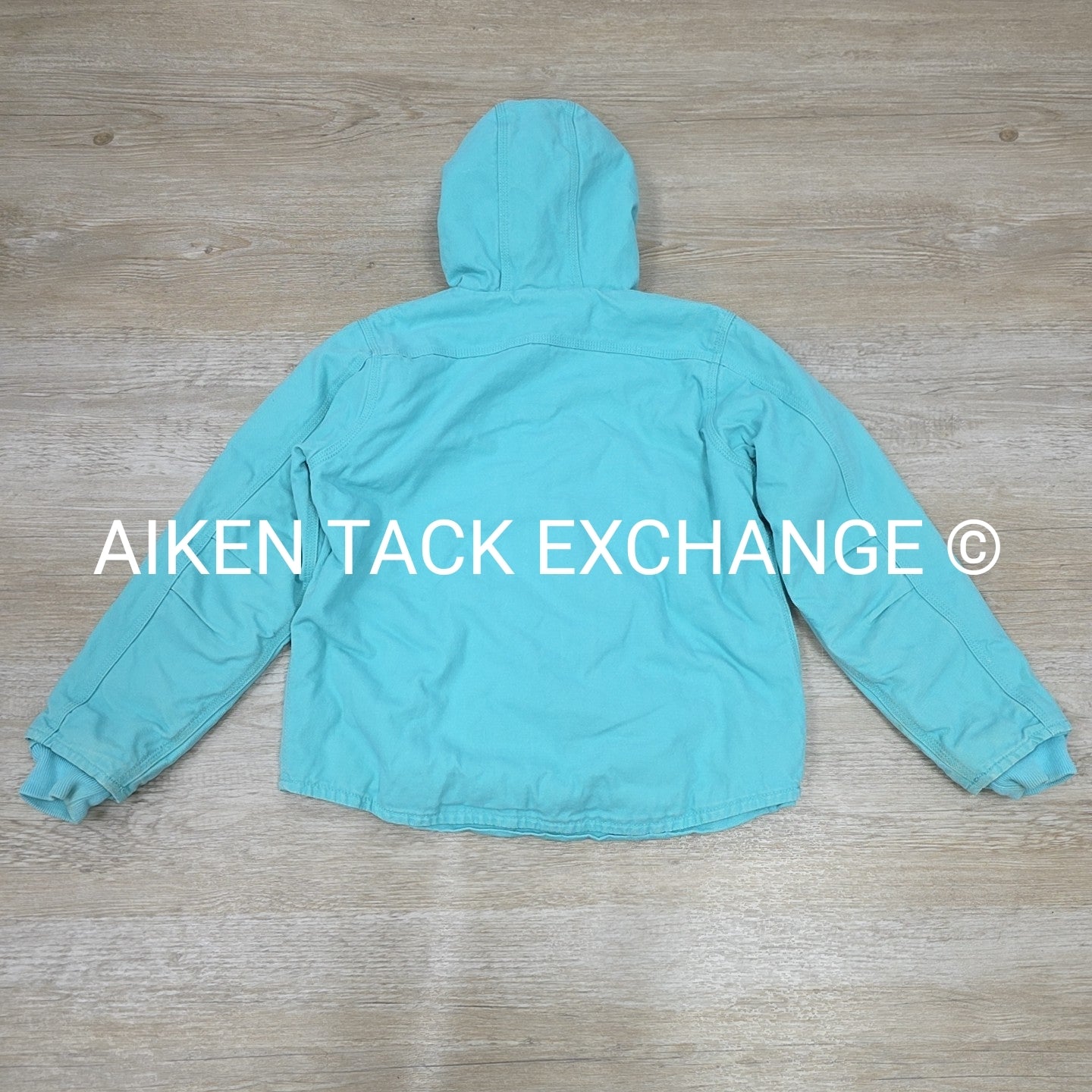 Carhartt Sherpa Lined Canvas Hooded Jacket, Size Medium