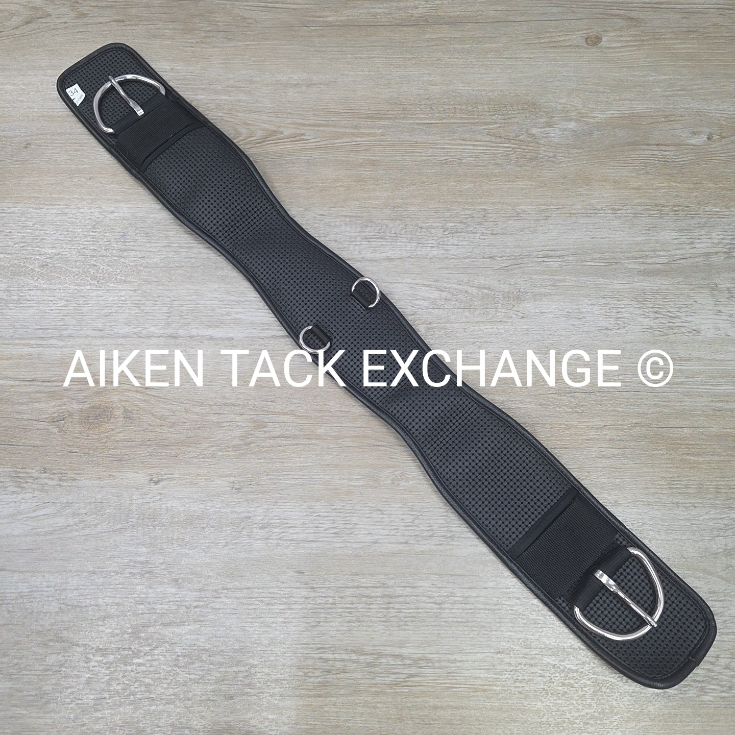 Synthetic Western Cinch, Black, 34"
