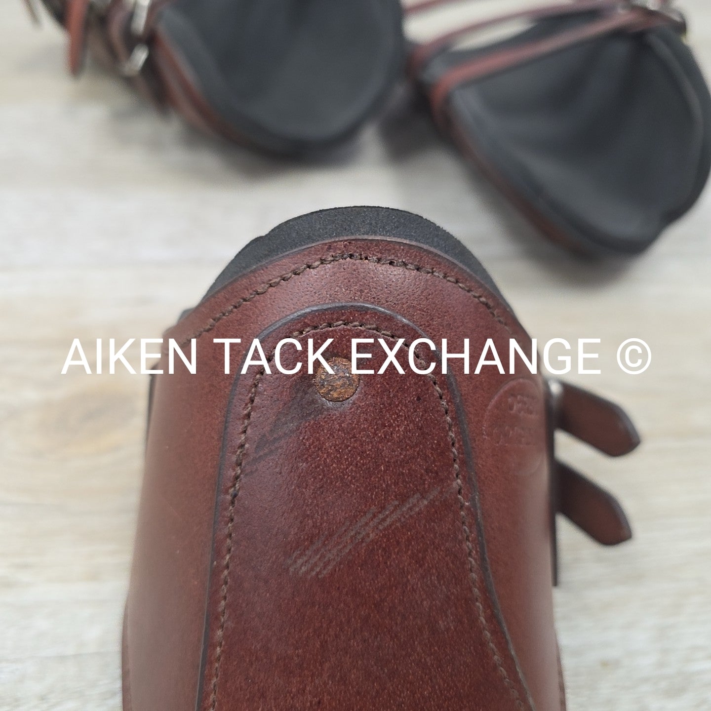 Derby Originals Leather Front & Hind Boot Set, Neoprene Lined, Brown, Size Full