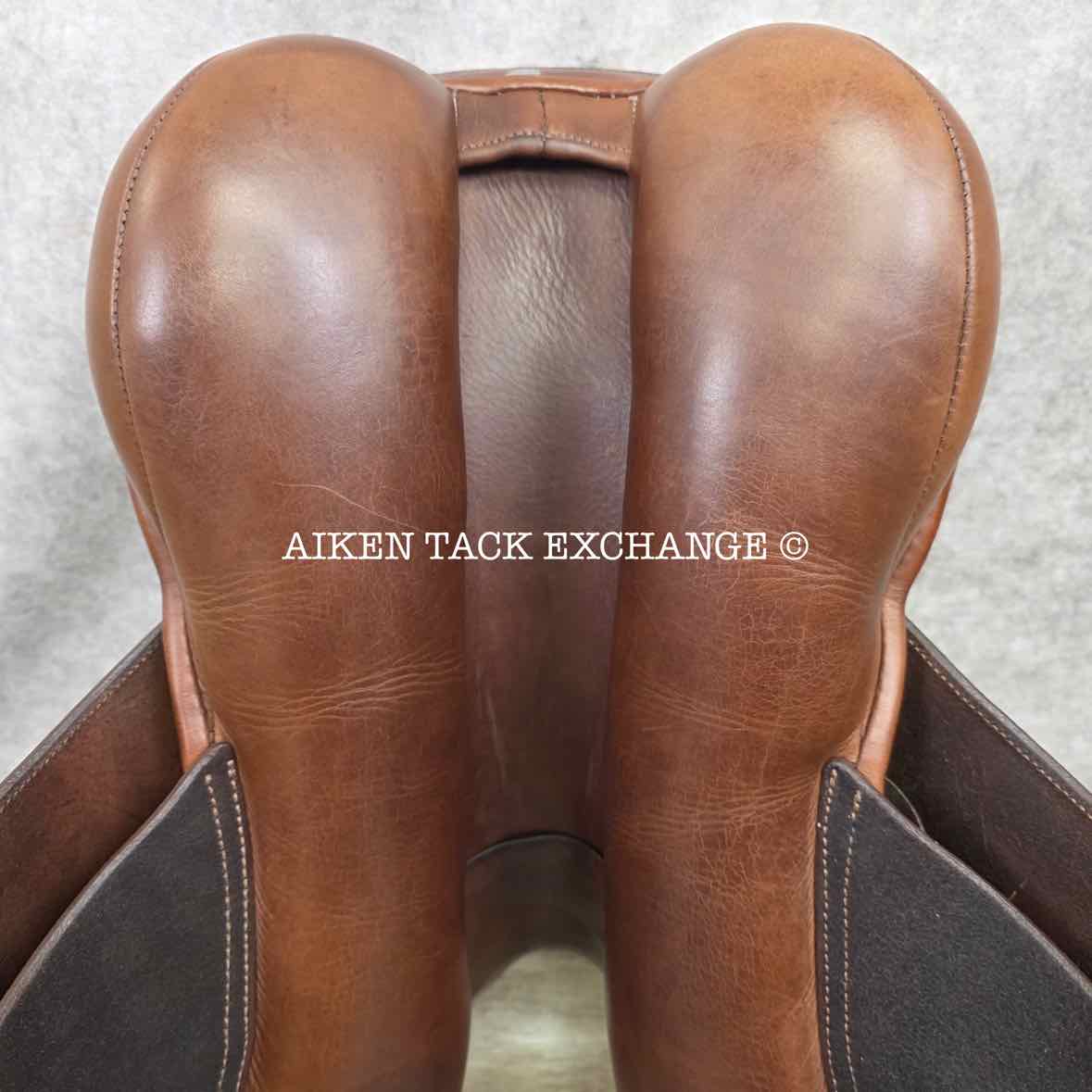 2013 Pessoa A/O AMS Close Contact Jump Saddle, 16" Seat, Adjustable Tree - XCH Changeable Gullet, Wool Flocked Panels