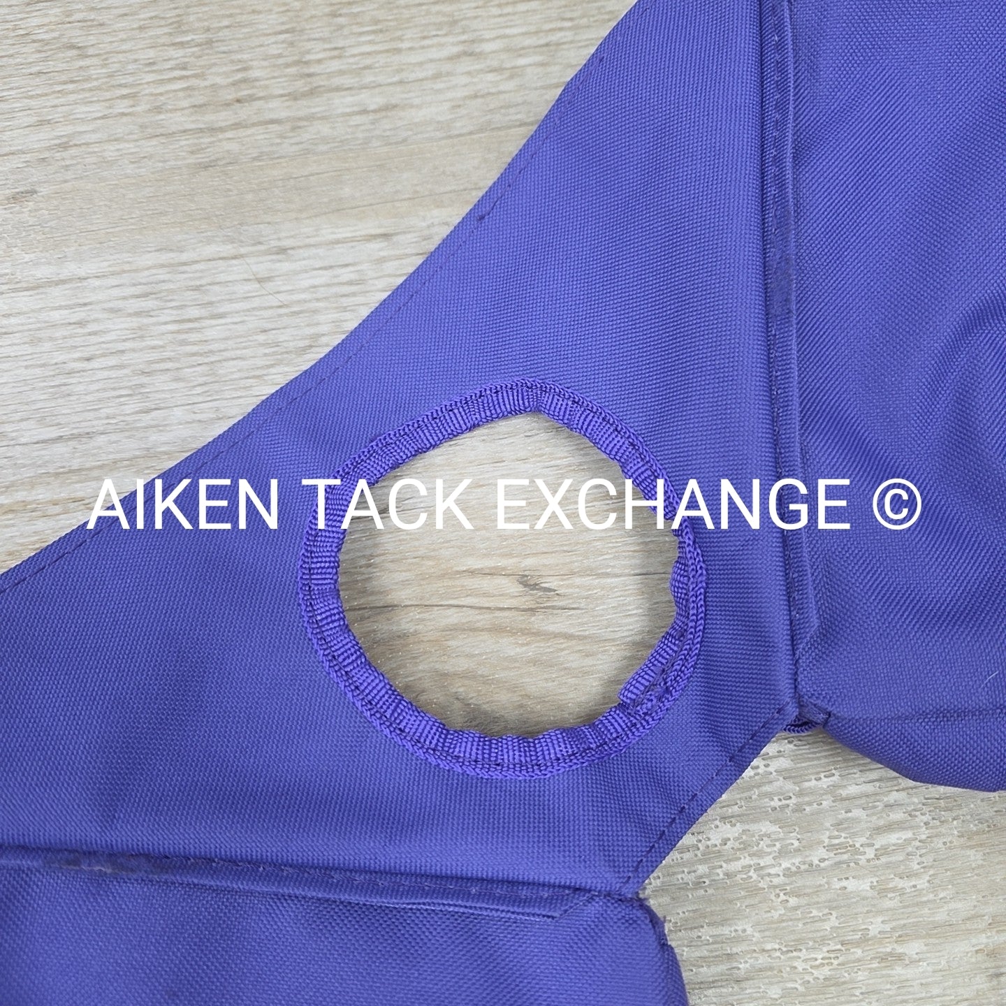 Nylon Multi-Pocket Saddle Bag for Horn, Purple