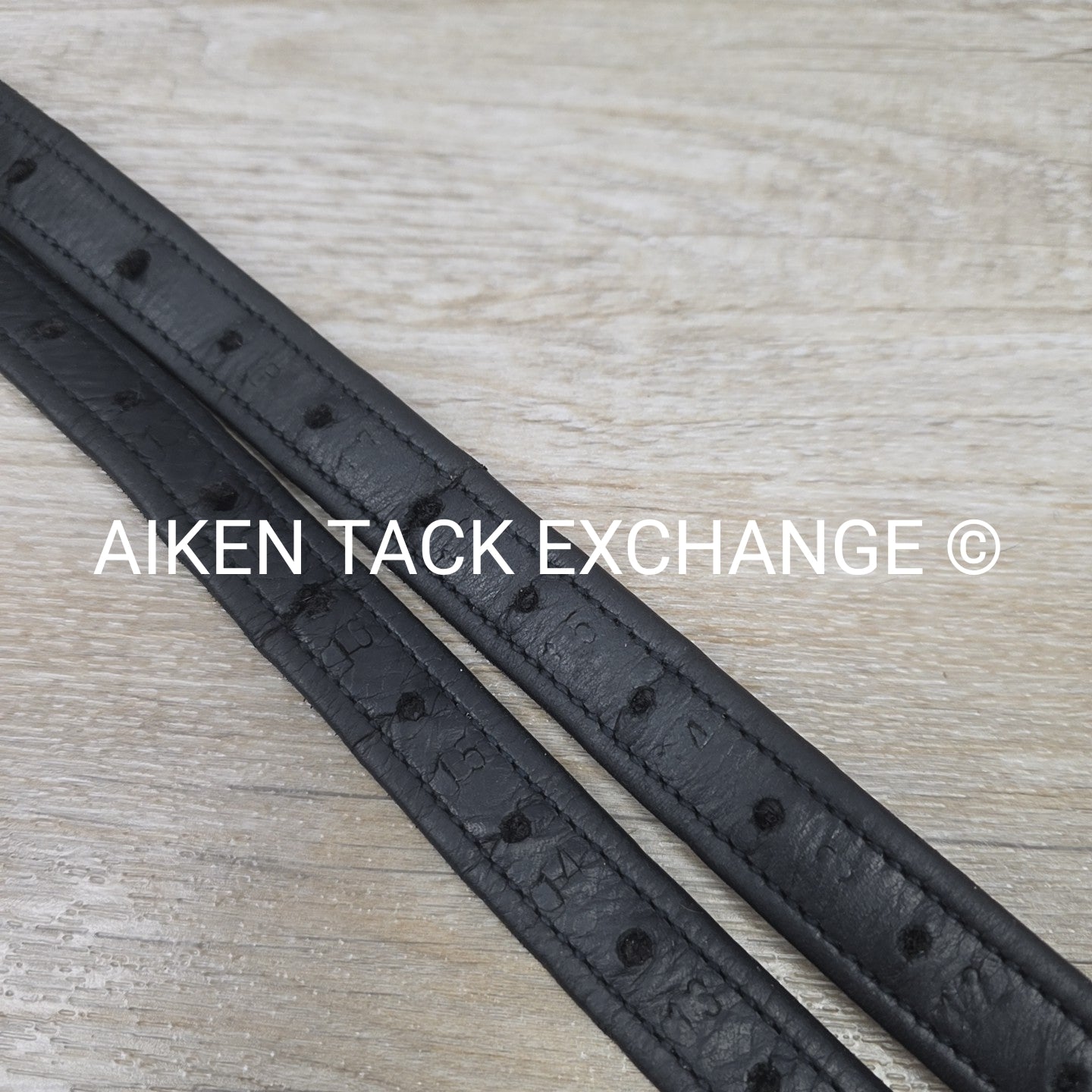 Nylon Lined Wrapped Stirrup Leathers, Black, 66"