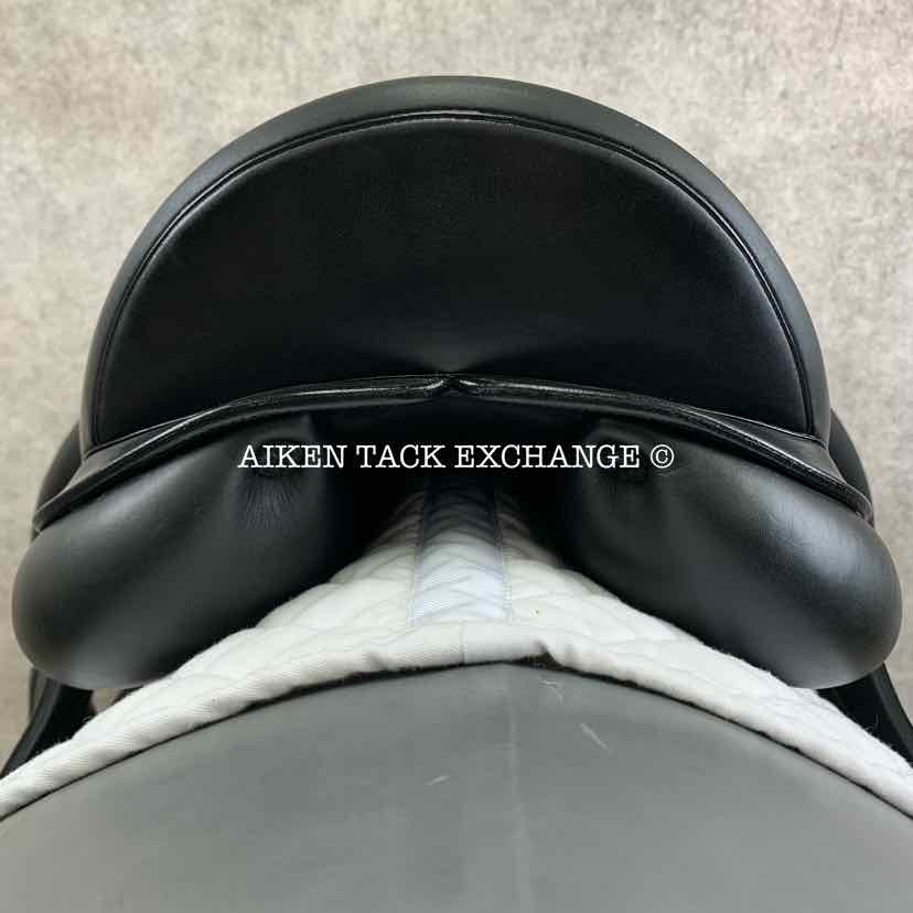 2018 Equipe Olympia Monoflap Dressage Saddle, 16" Seat, Extra Wide Tree, Foam Panels