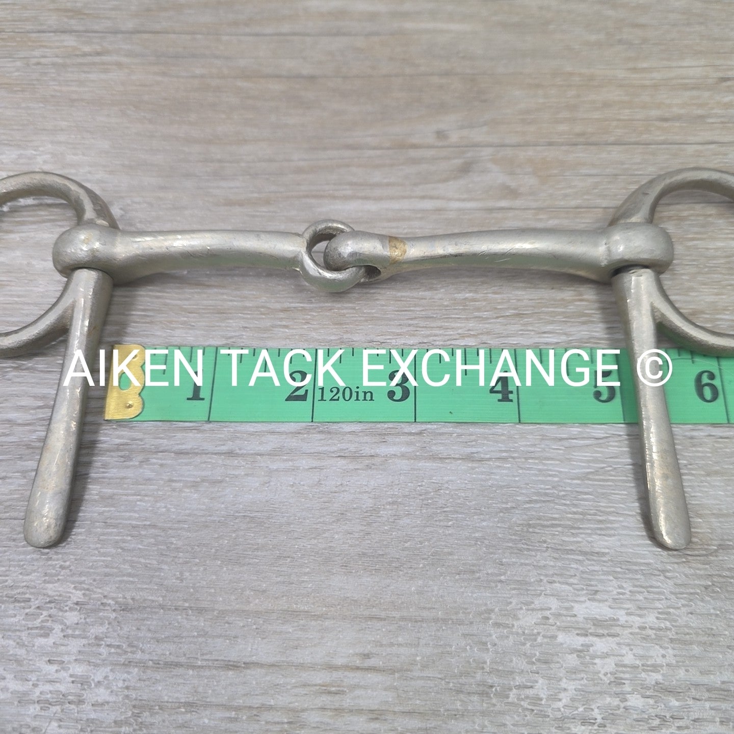 Nickel Single Joint Half Cheek Bit 4.75"