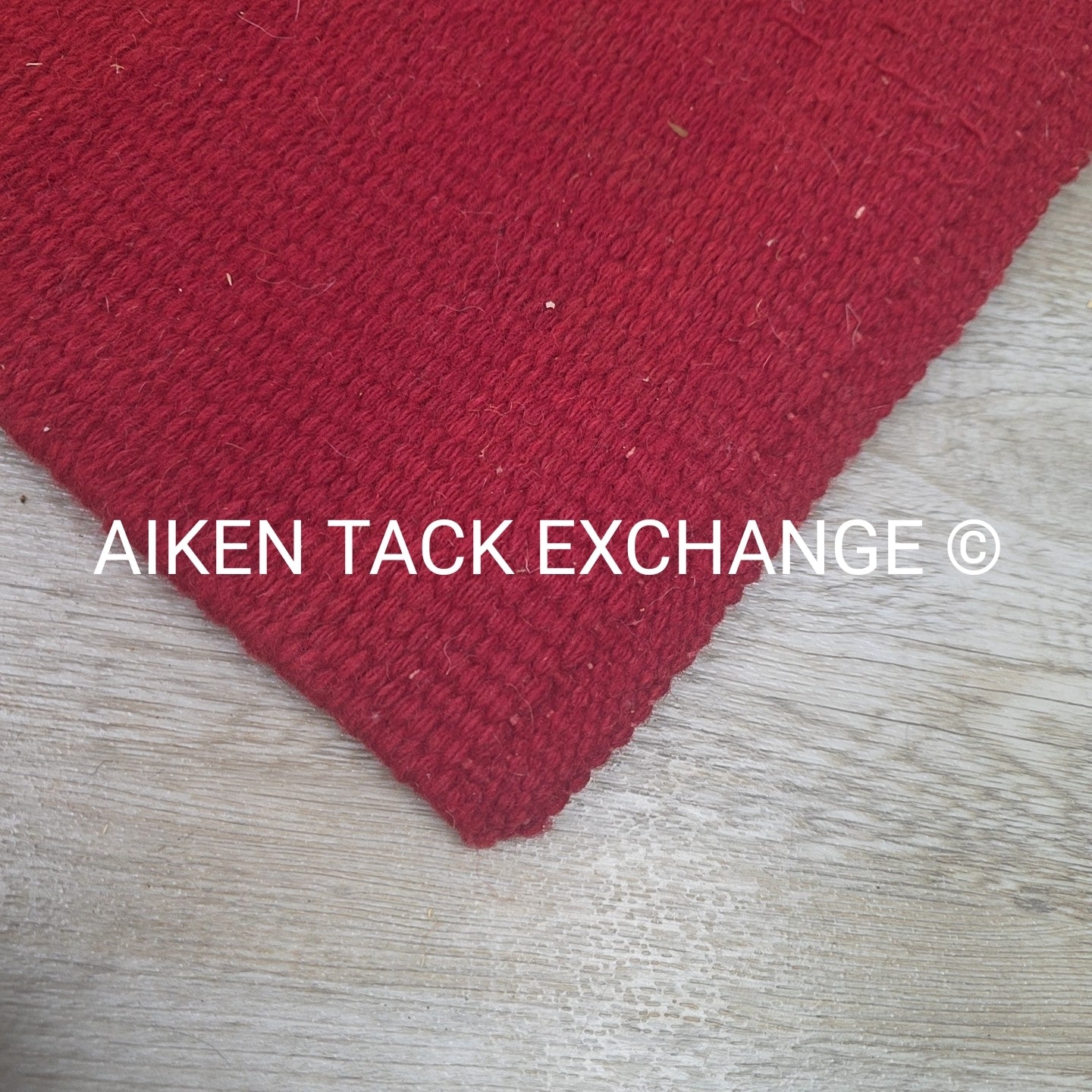 Tahoe Tack Heavy Duty Solid New Zealand Wool Saddle Blanket, 36" x 34"