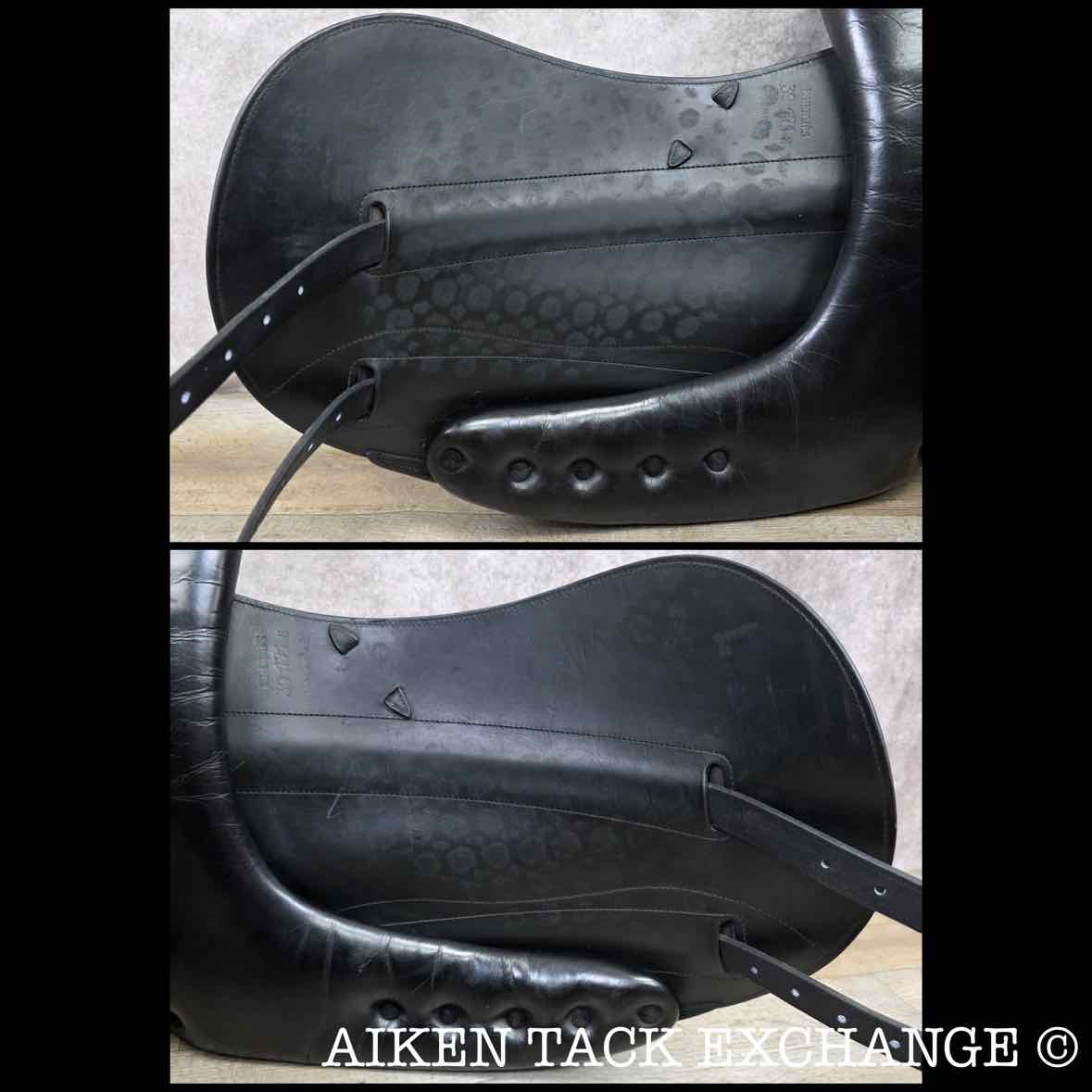 Hermes Corlandus Monoflap Dressage Saddle, 17.5