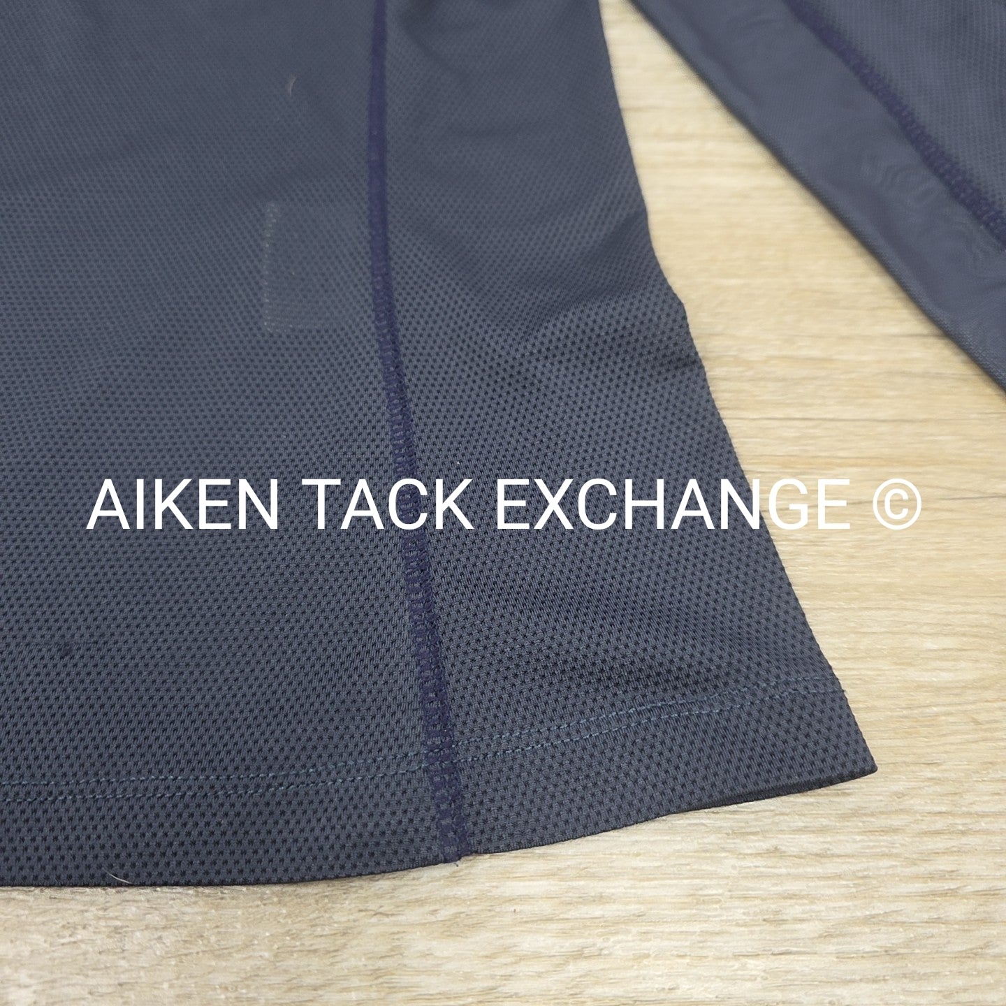 Adrienne Hendrick Saddlery Long Sleeve Sun Shirt, Size Small