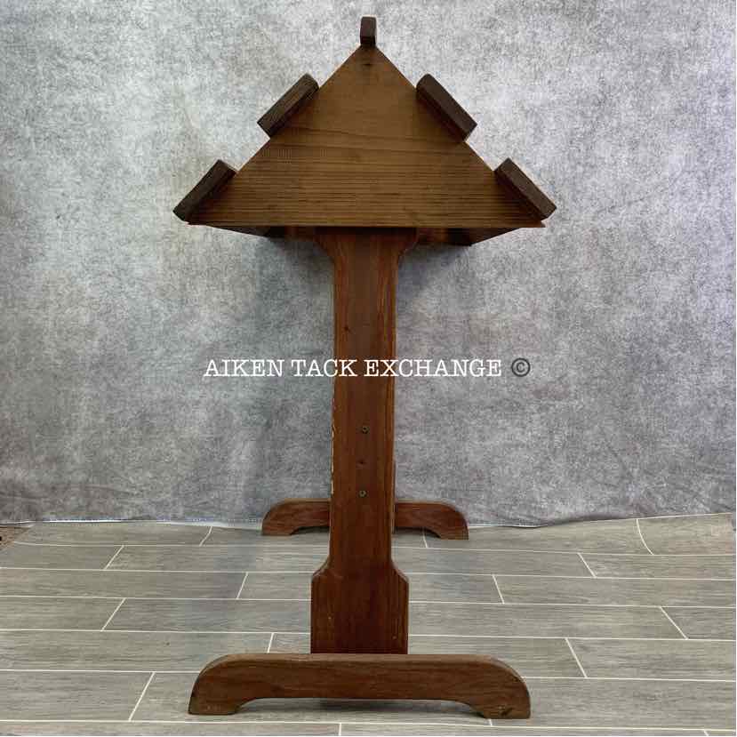 A-Frame Wooden Saddle Stand