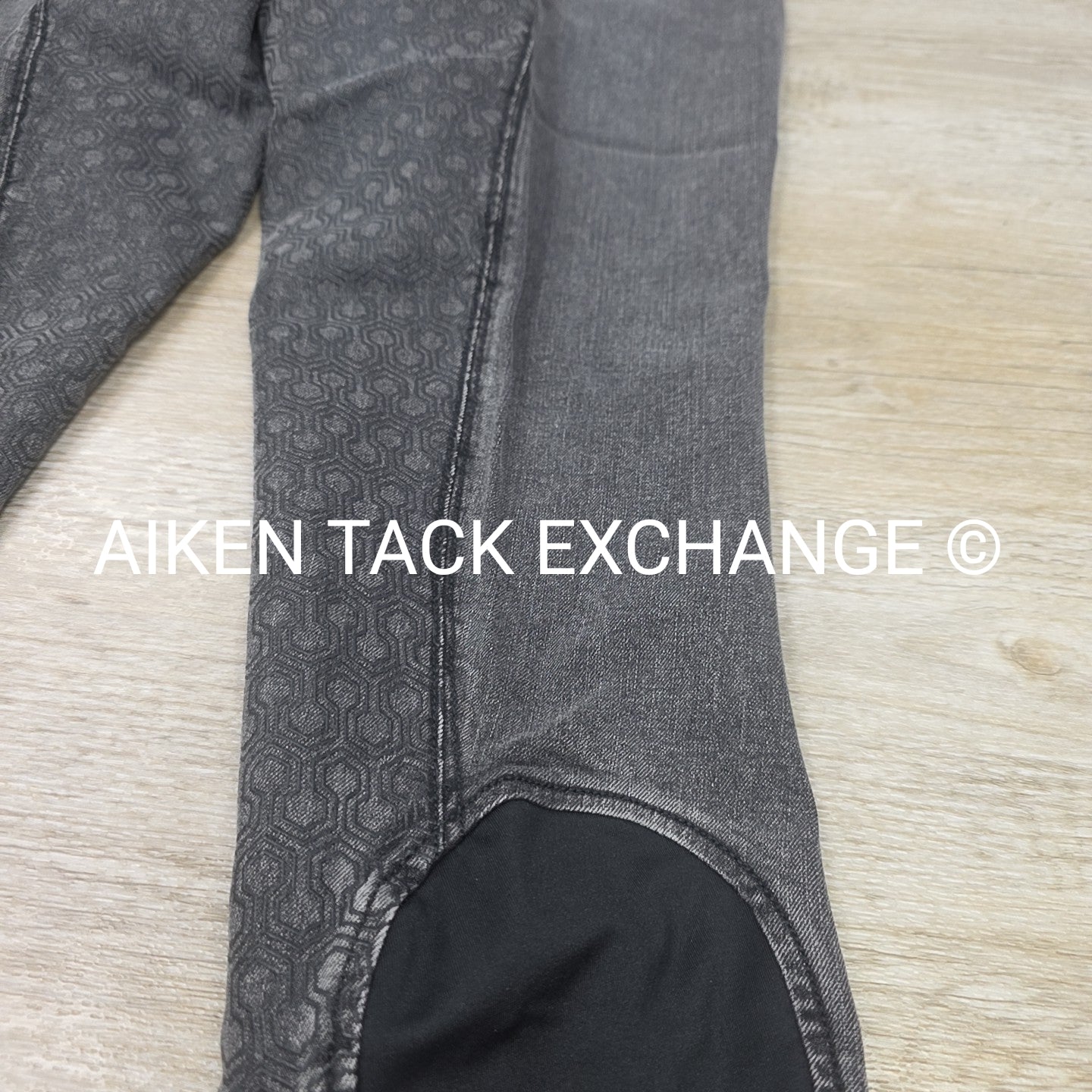 Ariat Halo G Denim Silicone Grip Full Seat Breeches, Size 24