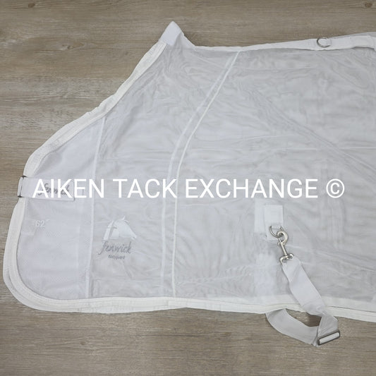 Fenwick Equestrian BodyGuard Mesh Cooler, White (has some marks) 62"